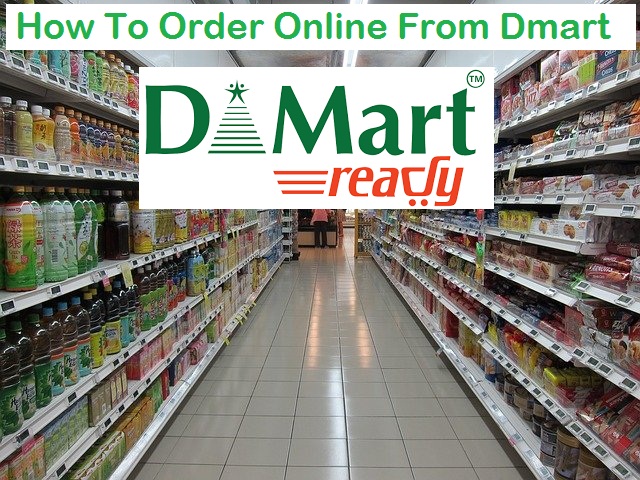 How to order from dmart online