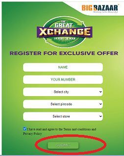 Big Bazaar Exchange Stores