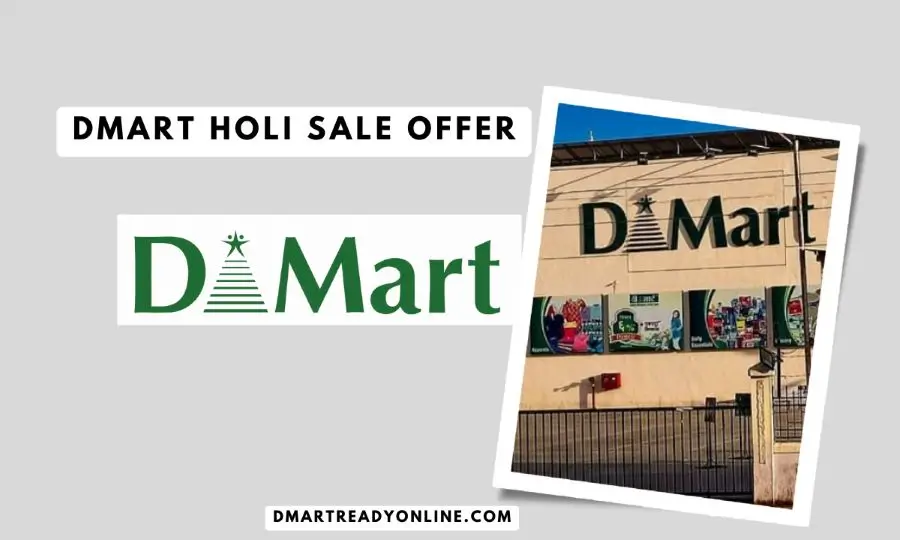 Dmart Holi Sale Offer Details 2024
