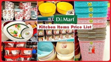 Dmart Kitchen items price