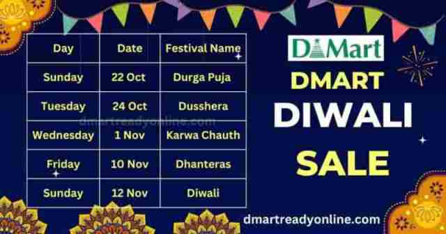 Dmart Diwali Sale Dates