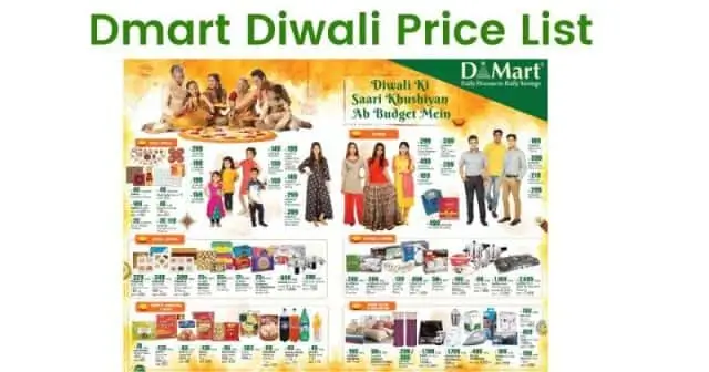 Dmart Diwali Price List