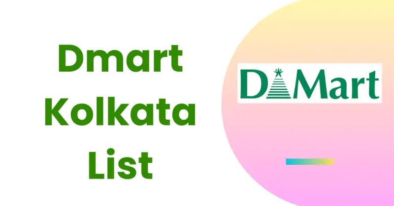 Dmart Kolkata List