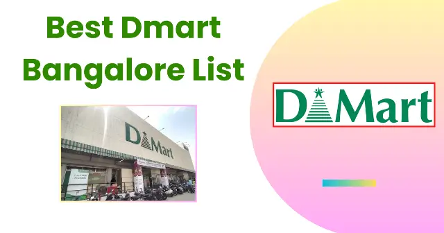 Dmart Shops in Bangalore