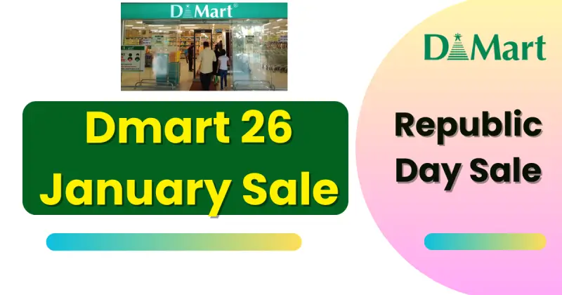 D mart 26 January Sale